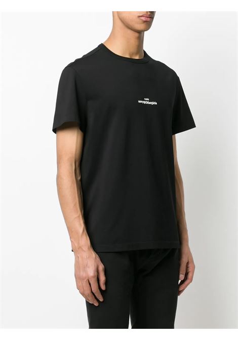 distorted logo tee man black MAISON MARGIELA | S30GC0701 S22816900